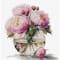 Luca-S Bouquet of Peonies Counted Cross Stitch Kit